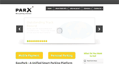 Desktop Screenshot of parxglobal.com